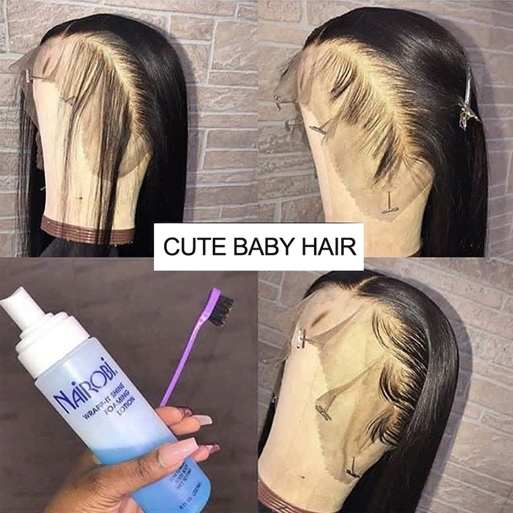 Selling Brazilian 44 134 360 Lace Frontal Wig Lace Front Human Hair Wigs Baby Hair Women4531997