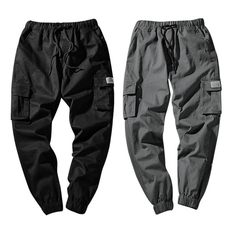 Men's Side Pockets Cargo Harem Pants 2020 Ribbons Black Hip Hop Casual Male Joggers Trousers Fashion Casual Streetwear Pants
Men's Side Pockets Cargo Harem Pants 2020 Ribbons Black Hip Hop Casual Male Joggers Trousers Fashion Casual Streetwear Pants