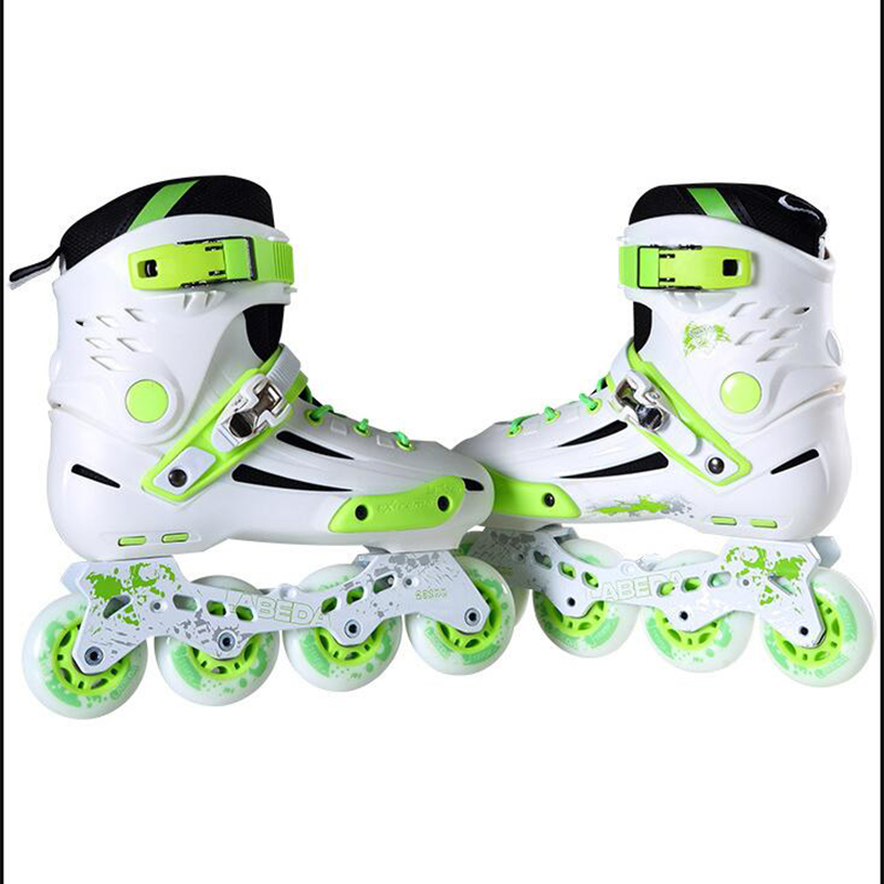 Skates Adult Roller Skates Single -Row Roller Skate Professional Slalom for Adult Men and Women, White
Skates Adult Roller Skates Single -Row Roller Skate Professional Slalom for Adult Men and Women, White