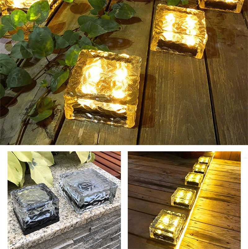 Solar Glass Brick Light Ice Cube Lighting LED Landscape Lamp Buried Lamps Square for Christmas Outdoor Path Road
Solar Glass Brick Light Ice Cube Lighting LED Landscape Lamp Buried Lamps Square for Christmas Outdoor Path Road