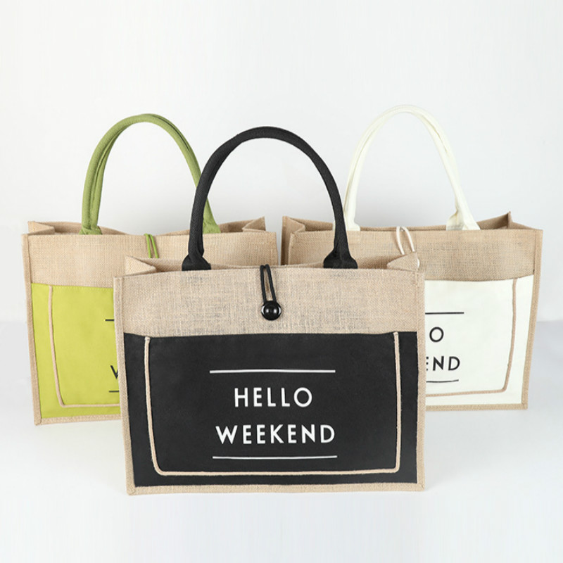 Women Linen Luxury Tote Large Capacity Storage Pack Female Casual Shoulder Bag Daily Shopping Picnic Beach Sundries Organizer
Women Linen Luxury Tote Large Capacity Storage Pack Female Casual Shoulder Bag Daily Shopping Picnic Beach Sundries Organizer