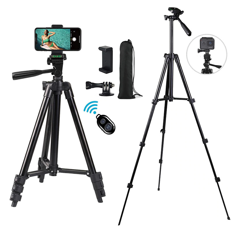 Tripod Stand for Mobile Phone DSLR Camera 40 Inch Aluminum Alloy stick Bluetooth Monopod Tripode for Sony Cameras
Tripod Stand for Mobile Phone DSLR Camera 40 Inch Aluminum Alloy stick Bluetooth Monopod Tripode for Sony Cameras