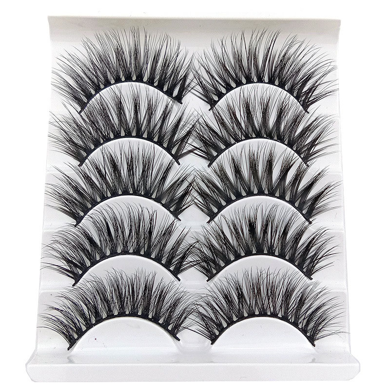 5 Pairs Pack 3D Thick And Soft Fake Eyelashes False Lashes Black Nature Fluffy Long Soft Reusable LDO99
5 Pairs Pack 3D Thick And Soft Fake Eyelashes False Lashes Black Nature Fluffy Long Soft Reusable LDO99
