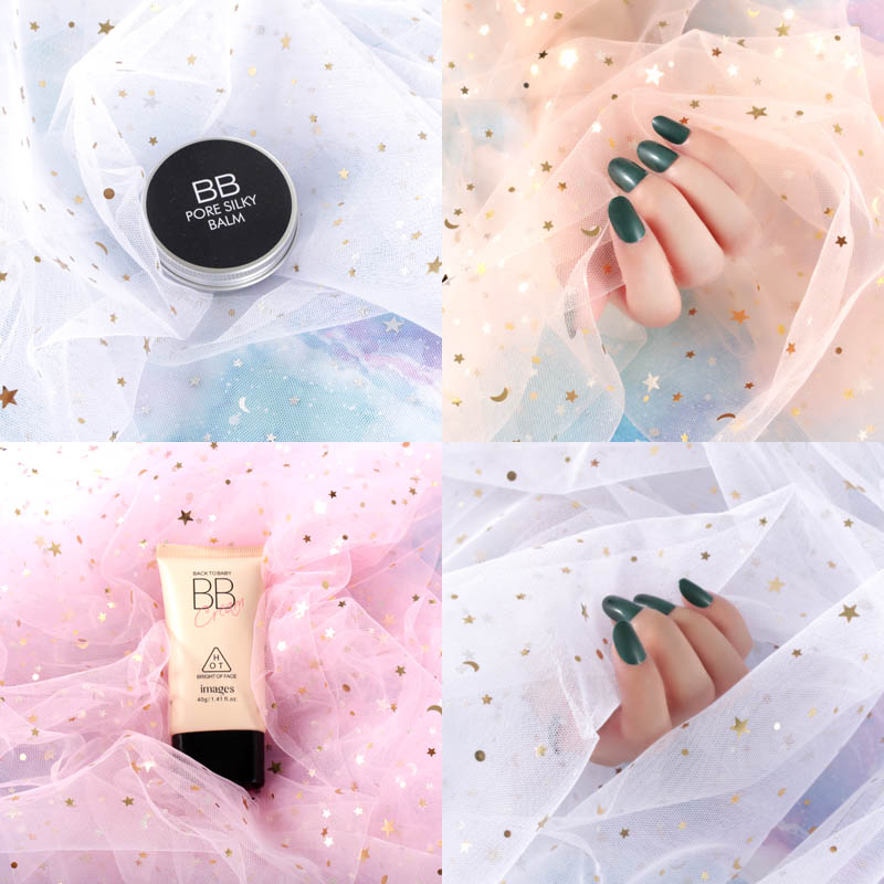Photography Backdrops Starry Sky Gauze Tulle Background Props Photo Studio Material Fotografia Decoration for Nail Art
Photography Backdrops Starry Sky Gauze Tulle Background Props Photo Studio Material Fotografia Decoration for Nail Art