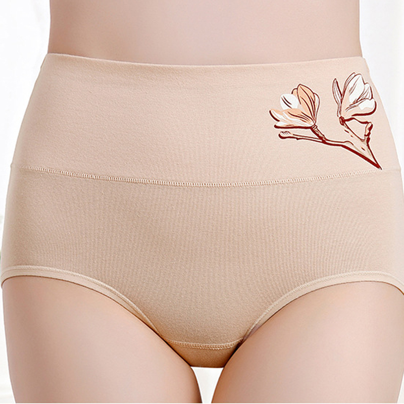 New Women's Cotton Panties High Waist Briefs Embroidery Lingerie Fashionable Women's Large Pants Sexy Panties Maternity Briefs, Bean paste
New Women's Cotton Panties High Waist Briefs Embroidery Lingerie Fashionable Women's Large Pants Sexy Panties Maternity Briefs, Bean paste