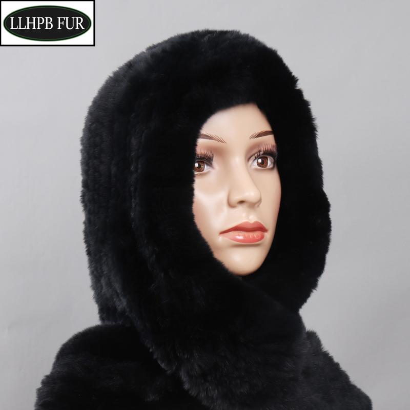 New Winter Women Real Fur Hats Scarves Knitted Lady Natural Rex Fur Hooded Scarves Neck Warmer Genuine Caps Scarf, Black
New Winter Women Real Fur Hats Scarves Knitted Lady Natural Rex Fur Hooded Scarves Neck Warmer Genuine Caps Scarf, Black