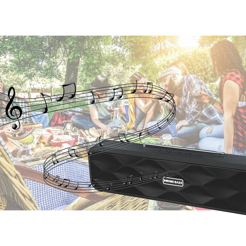 Booms Bass L13 Speaker Music Player Loudspeaker Sound Box Bar for Computer Desktop Pc Notebook Laptop
Booms Bass L13 Speaker Music Player Loudspeaker Sound Box Bar for Computer Desktop Pc Notebook Laptop