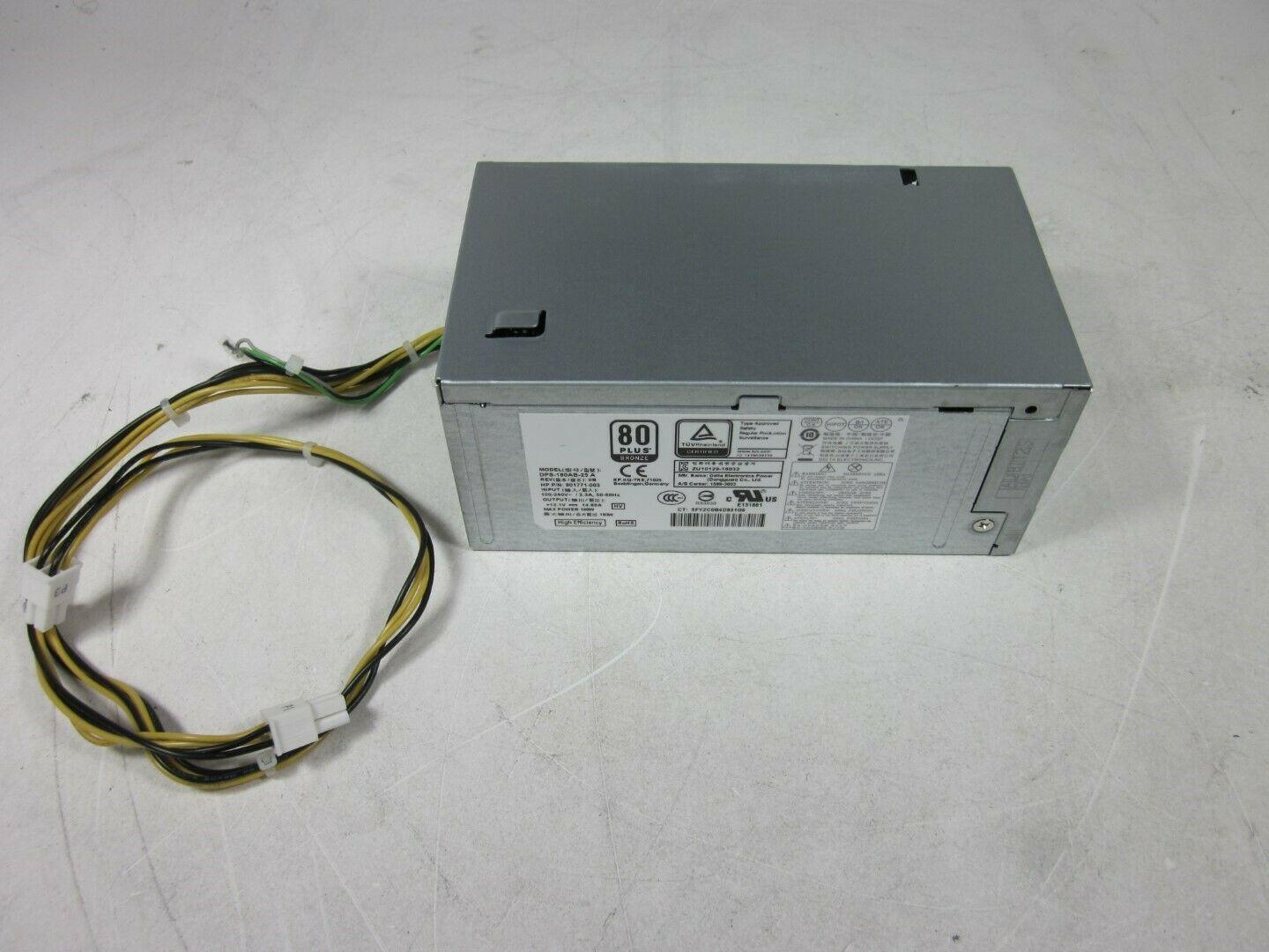 PA-1181-6HY 901771-003 001 D16-180P1B DPS-180AB-25 A 901771-004 PCH023 180W 901763-002 PSU for 280 G4 MT 180W Power Supply 
PA-1181-6HY 901771-003 001 D16-180P1B DPS-180AB-25 A 901771-004 PCH023 180W 901763-002 PSU for 280 G4 MT 180W Power Supply