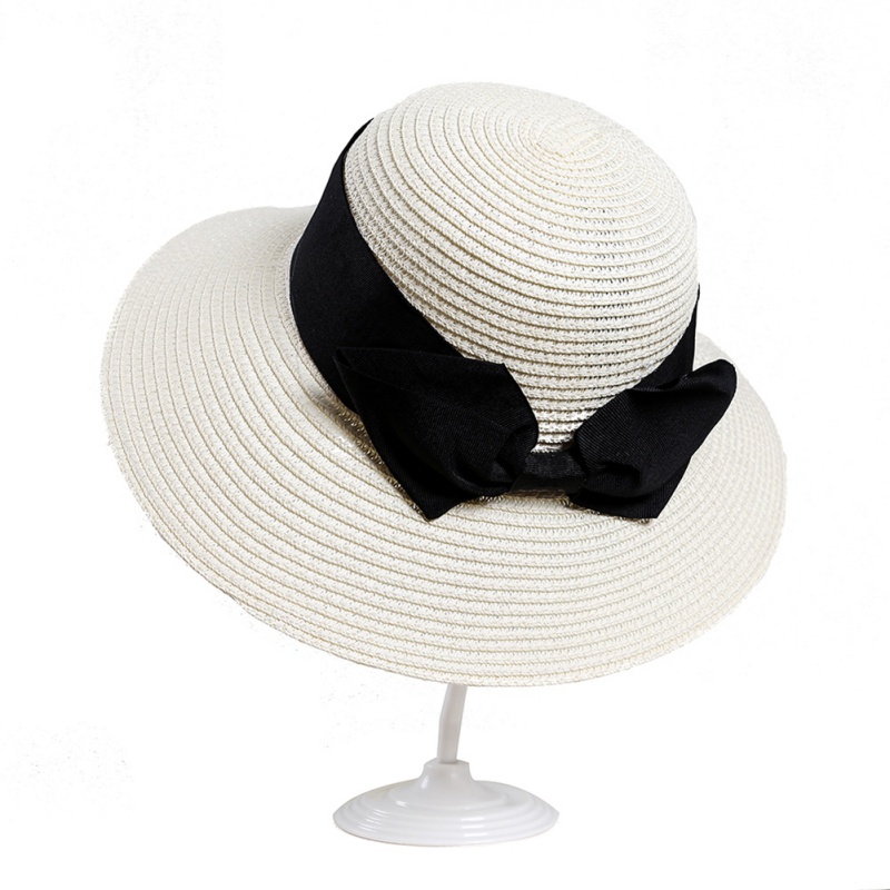 Women Sun Hats Summer New Fisherman Style Hat Fashion White Straw Woven Big Hat With Bow
Women Sun Hats Summer New Fisherman Style Hat Fashion White Straw Woven Big Hat With Bow