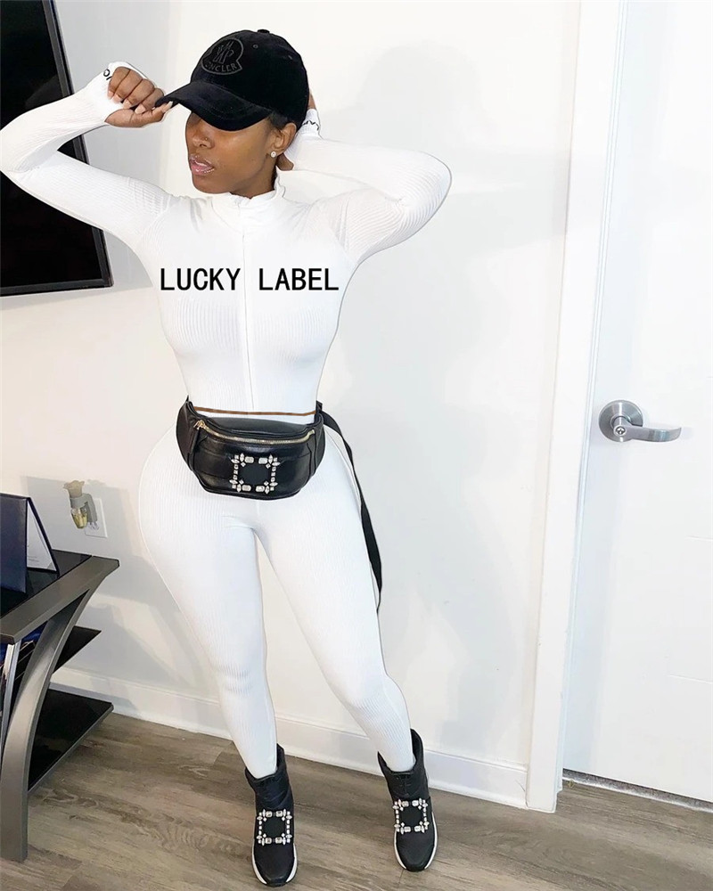 New Plus size 3X fall winter women outfits long sleeve tracksuits jacket crop top pants sports letter two piece set casual jogging suit 3715