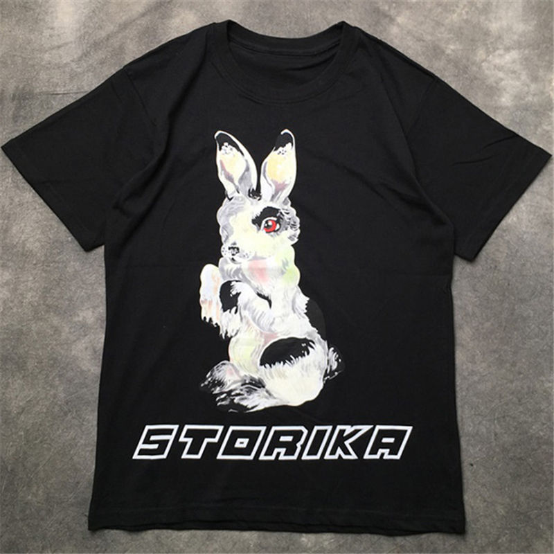 Fashion Mens T Shirt 20ss Famous Street High Quality Rabbit printed Pullover Polo Short Sleeve T shirts Men Women Couples Stylist Tee, White
Fashion Mens T Shirt 20ss Famous Street High Quality Rabbit printed Pullover Polo Short Sleeve T shirts Men Women Couples Stylist Tee, White