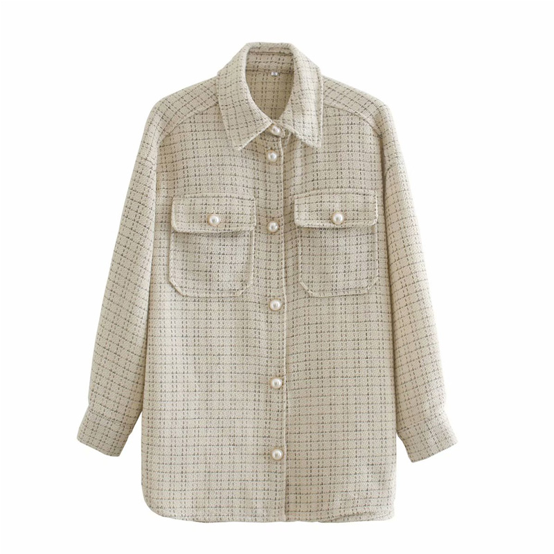 2020 Autumn Women Plaid Loose Shirts Coats Jackets Long Sleeve Single Breasted New Fashion Female Street Jacket Outerwear Cloth, Blue
2020 Autumn Women Plaid Loose Shirts Coats Jackets Long Sleeve Single Breasted New Fashion Female Street Jacket Outerwear Cloth, Blue