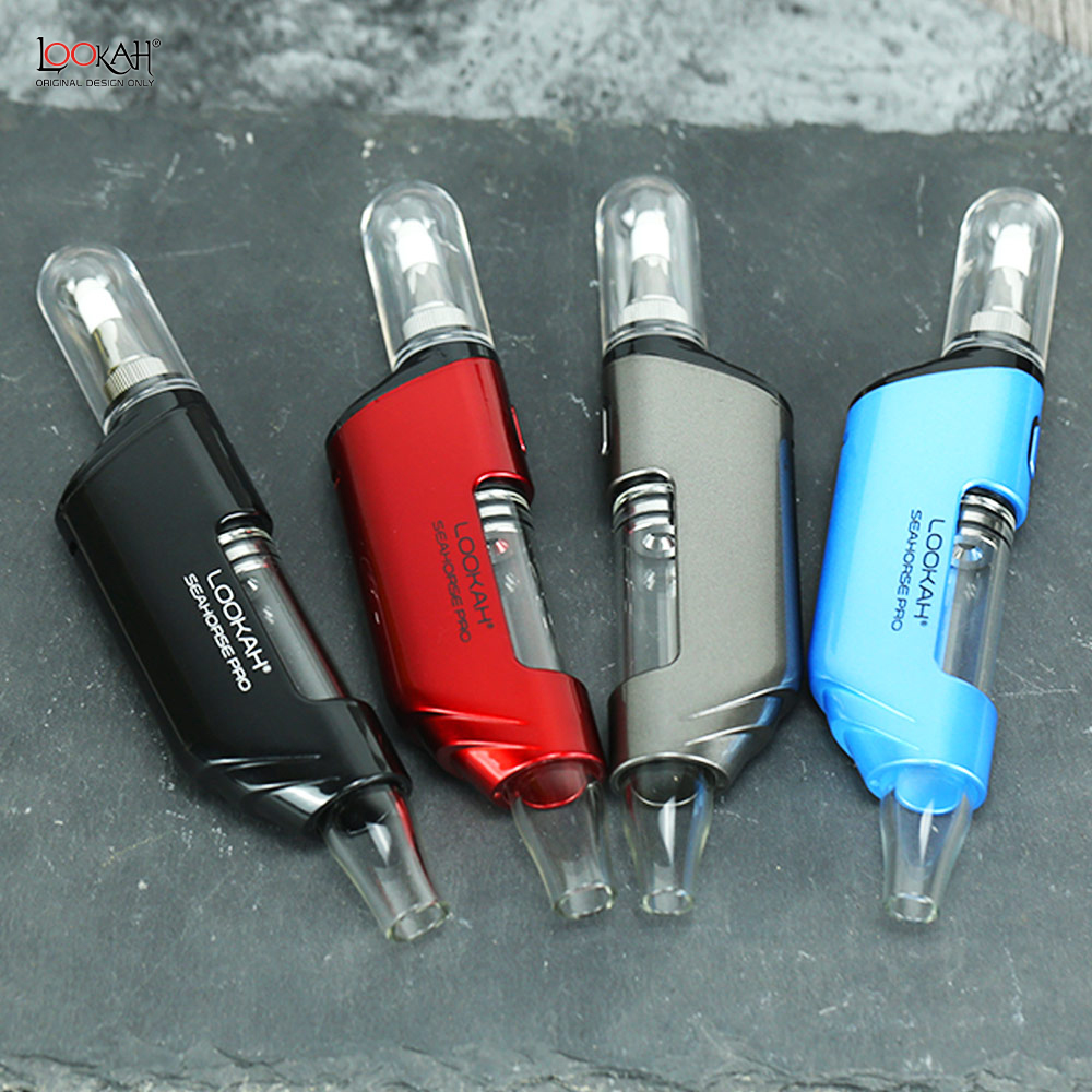 Authentic Lookah Seahorse Pro HNB Kit 650mAh Vaporizer Wax Pen Quartz Coil Variable Voltage Starter Kit For Dab Rig 100% Original
Authentic Lookah Seahorse Pro HNB Kit 650mAh Vaporizer Wax Pen Quartz Coil Variable Voltage Starter Kit For Dab Rig 100% Original