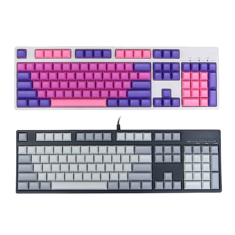 

104 Keys PBT Blank Keycaps DSA Profile Key Caps Set for Mechanical Keyboard for Gaming Mechanical Keyboard hot