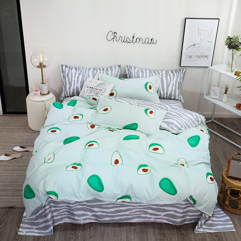 Fruit Bedding Sets cartoon Bedclothes full queen king Quilt Cover kids bed Flat Sheet Pillow Cases simple duvet cover sets, Style2
Fruit Bedding Sets cartoon Bedclothes full queen king Quilt Cover kids bed Flat Sheet Pillow Cases simple duvet cover sets, Style2