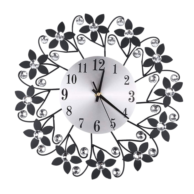 3D Wall Clock,Round Leaf Petals Metal Wall Clock, Dial With Arabic Numerals, Decorative Clock For Living Room, Bedroom, Office S
3D Wall Clock,Round Leaf Petals Metal Wall Clock, Dial With Arabic Numerals, Decorative Clock For Living Room, Bedroom, Office S