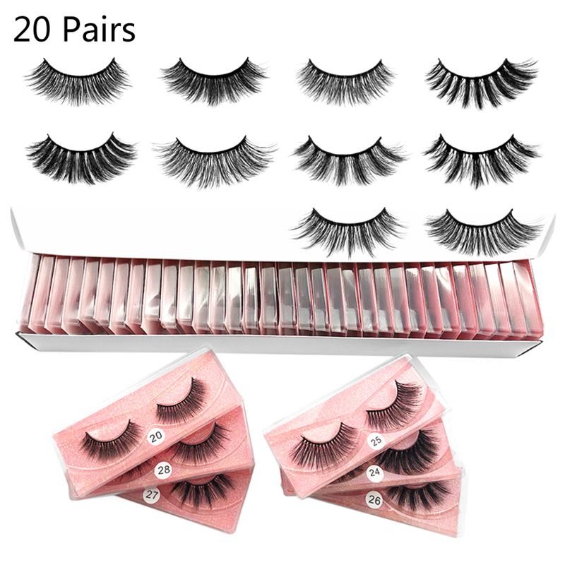 10/20/30/40/50 Pairs Beauty Natural Mink Eye Lashes Long Thick Soft Fake False Eyelashes Makeup Tool
10/20/30/40/50 Pairs Beauty Natural Mink Eye Lashes Long Thick Soft Fake False Eyelashes Makeup Tool