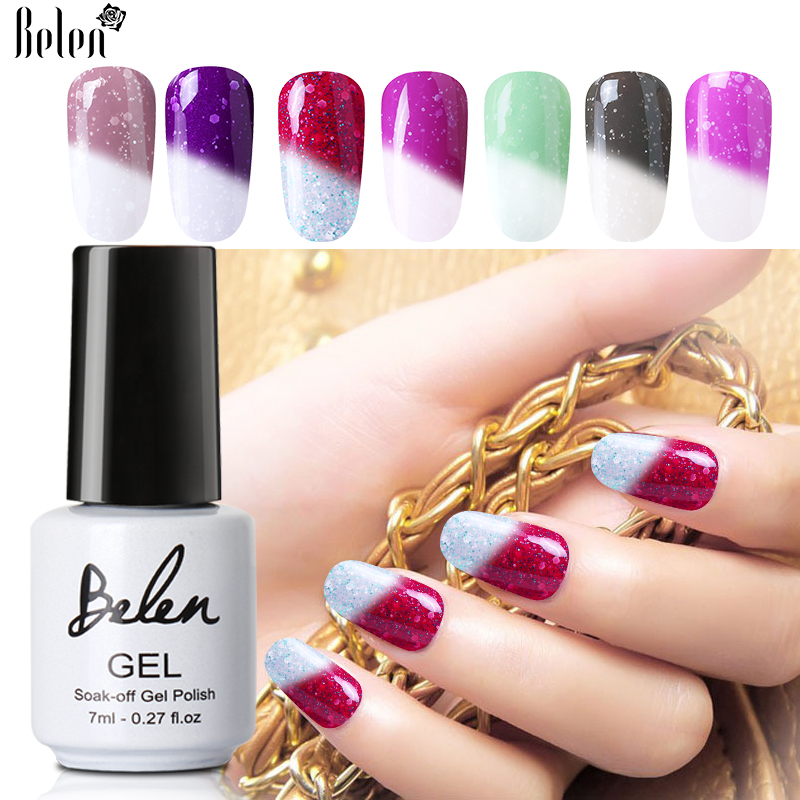 Belen 7ml Nail Polish Snowy Temperature Color Change Nail Gelpolish UV Gel Polish Hybrid Lacquer Varnish GelPolish Changing Gel, Top coat
Belen 7ml Nail Polish Snowy Temperature Color Change Nail Gelpolish UV Gel Polish Hybrid Lacquer Varnish GelPolish Changing Gel, Top coat