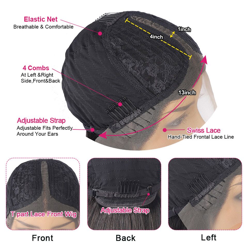 middle part 131 t lace wigs loose deep straight human hair wigs peruvian curly t part human hair lace front wig body water