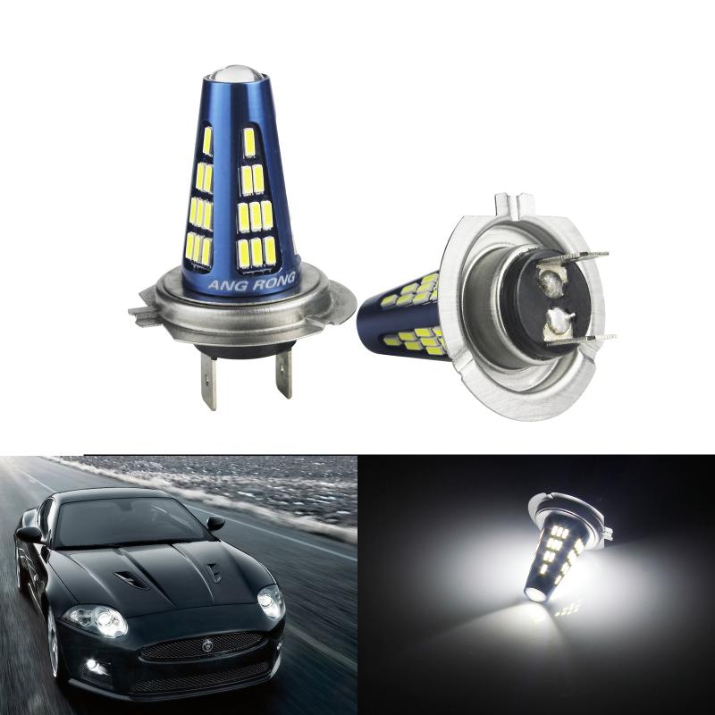 ANGRONG 2x 6000K White High Power H7 LED 499 45W 48 SMD LED Headlight Main Driving Light Fog Lamp Bulb 9-30V DC
ANGRONG 2x 6000K White High Power H7 LED 499 45W 48 SMD LED Headlight Main Driving Light Fog Lamp Bulb 9-30V DC