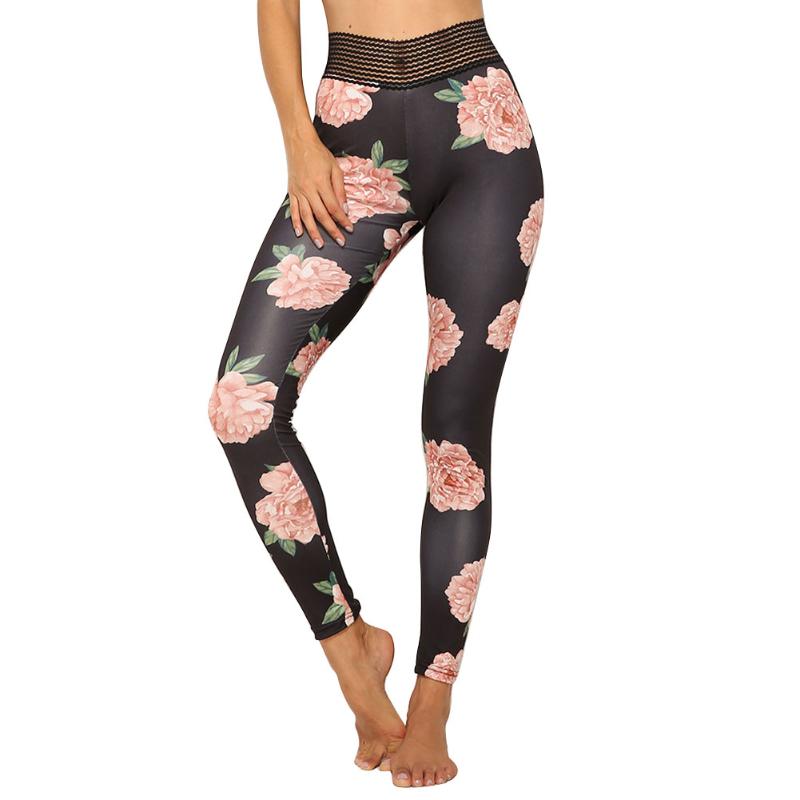 Women Sport Yoga Pants Longs High Waist Seamless Push Up Leggins Flower Stretchy Workout Back Pockets Yoga Tummy Control Pants, Black
Women Sport Yoga Pants Longs High Waist Seamless Push Up Leggins Flower Stretchy Workout Back Pockets Yoga Tummy Control Pants, Black