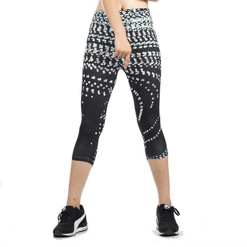 Women Hot Selling Print Fitness Clothes Colorblock Sports Running Yoga Outdoor Aerobics Elastic Cropped Pants, Black
Women Hot Selling Print Fitness Clothes Colorblock Sports Running Yoga Outdoor Aerobics Elastic Cropped Pants, Black