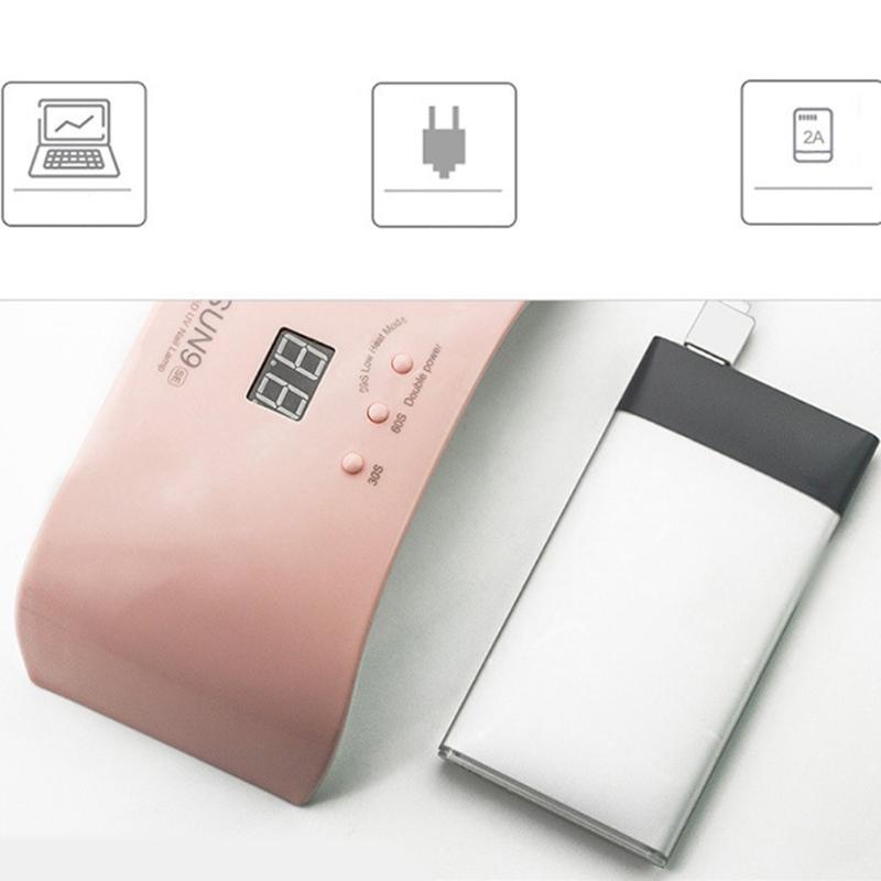 24W LED Drying Curing Machine Tool UV Nail Dryers Light Lamp Polish Gel Dual Light Source for UV Gel LED Nail
24W LED Drying Curing Machine Tool UV Nail Dryers Light Lamp Polish Gel Dual Light Source for UV Gel LED Nail