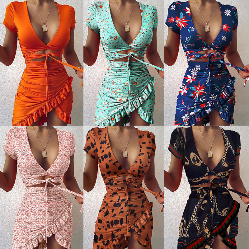 Fivety Sexy Tube top camisole high waist ruffled Wrap arm skirt casual holiday skirt suit women designer clothes womens clothing 2 piece set, Red
Fivety Sexy Tube top camisole high waist ruffled Wrap arm skirt casual holiday skirt suit women designer clothes womens clothing 2 piece set, Red