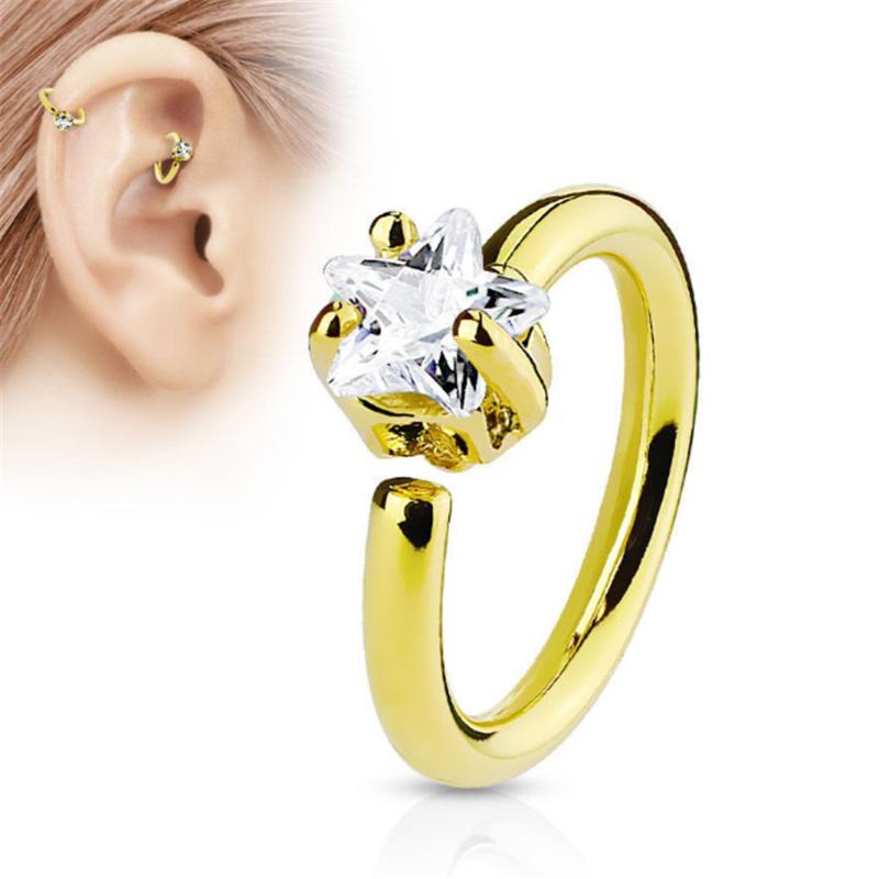 Nose Ring E00561 Five Star Stone Earpin Jewelry Decorations Girls Gift Lady Woman Ornaments Present Elegant
Nose Ring E00561 Five Star Stone Earpin Jewelry Decorations Girls Gift Lady Woman Ornaments Present Elegant