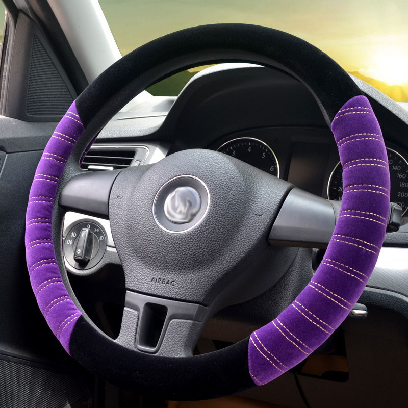 Plush Warm Steering Wheel Cover short velvet Auto cover on Steering Covers for 35/36/37/38/39/40cm Car Styling Car Accessories
Plush Warm Steering Wheel Cover short velvet Auto cover on Steering Covers for 35/36/37/38/39/40cm Car Styling Car Accessories