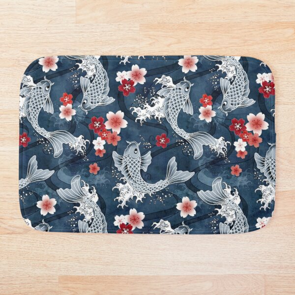 Koi sakura blossom in blue Bath Mat Mat Decoration Home Carpets Cartoon Rug Bedroom Floor Mats Bath Plush Rugs Doormat NEW
Koi sakura blossom in blue Bath Mat Mat Decoration Home Carpets Cartoon Rug Bedroom Floor Mats Bath Plush Rugs Doormat NEW