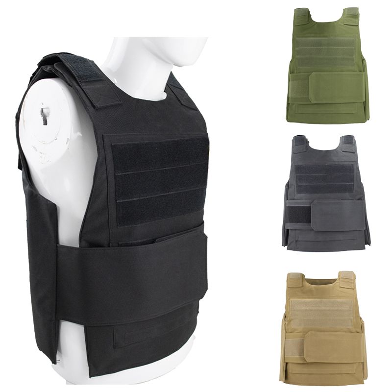 Tactical Vest Molle Waistcoat Combat Assault Plate Carrier Vest CS Game Outdoor Protection Hunting Equipment, Black
Tactical Vest Molle Waistcoat Combat Assault Plate Carrier Vest CS Game Outdoor Protection Hunting Equipment, Black