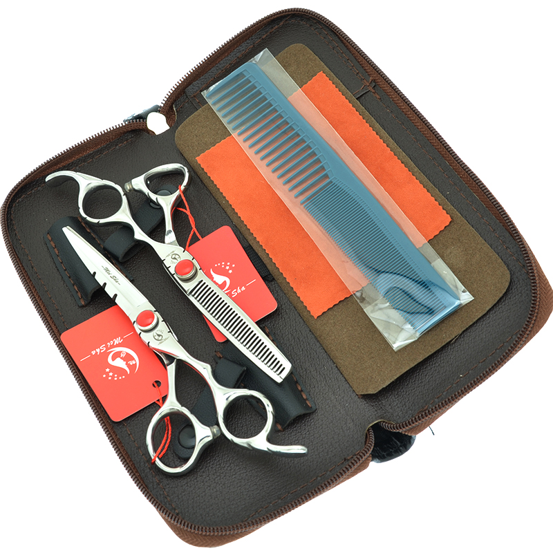 Meisha 6.0" Barber Non-Slip Handle Cut Hair Scissors Hairdressing Thinning Shears Salon Hairstylist's Hair Cutting Tools A0108A
Meisha 6.0" Barber Non-Slip Handle Cut Hair Scissors Hairdressing Thinning Shears Salon Hairstylist's Hair Cutting Tools A0108A