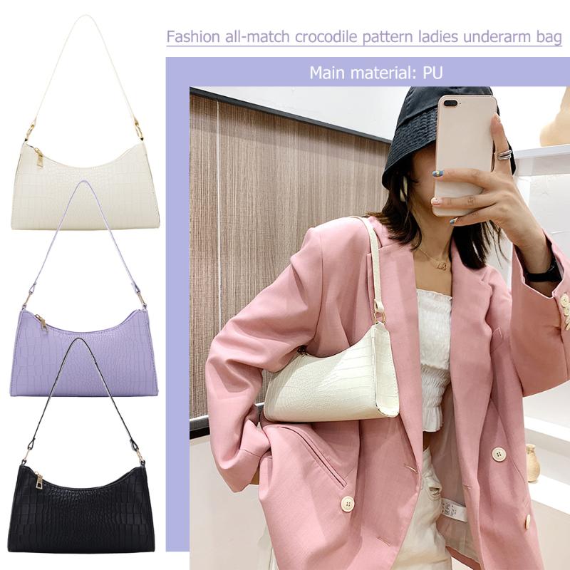 Simple Alligator PU Women Handbags 2020 Elegant Shoulder Underarm Bags Office Lady Small Zipper Totes Street Subaxillary Bag, Beige
Simple Alligator PU Women Handbags 2020 Elegant Shoulder Underarm Bags Office Lady Small Zipper Totes Street Subaxillary Bag, Beige