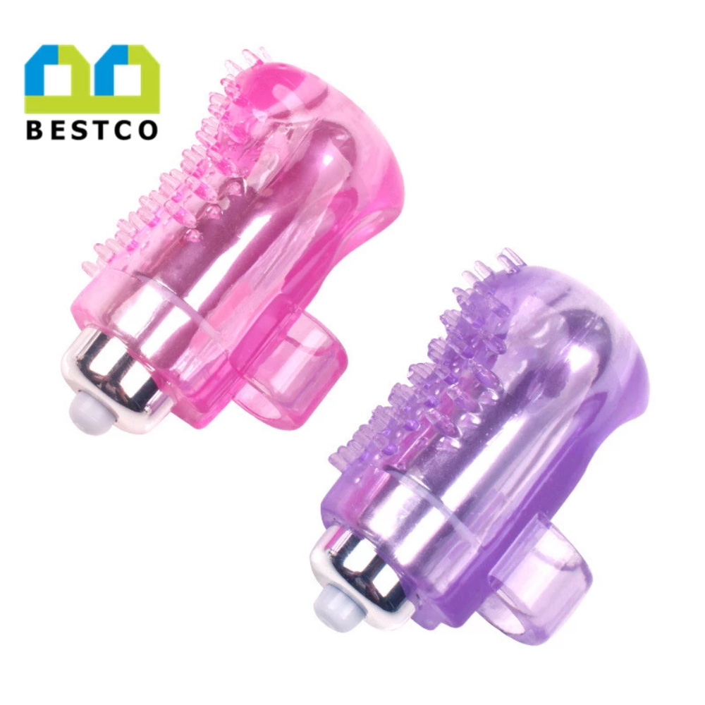Bestco 18+ Doigt Vibromator Nipport Clitoris Stimulateur Dildo Sauter des œufs Vaginal G Spot Massager Produits érotiques adultes Jouets sexuels