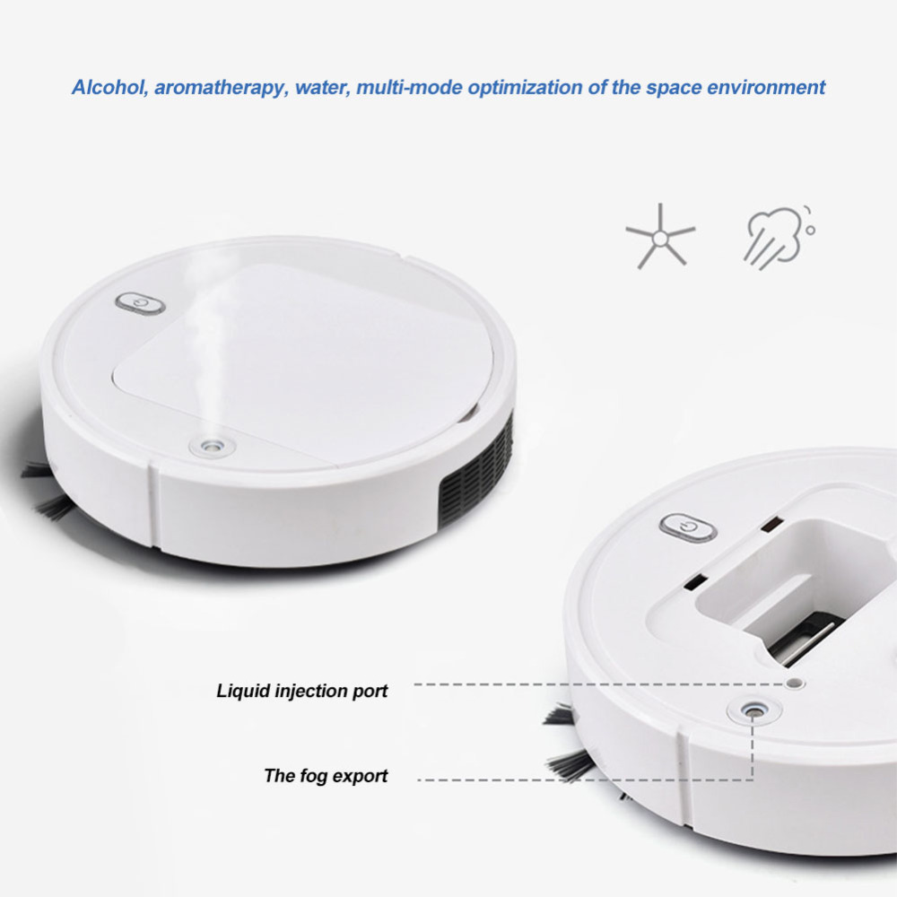 3in1 Automatic smart robot cleaner spray disinfection uv lazy household USB machine intelligent vacuum sweeper