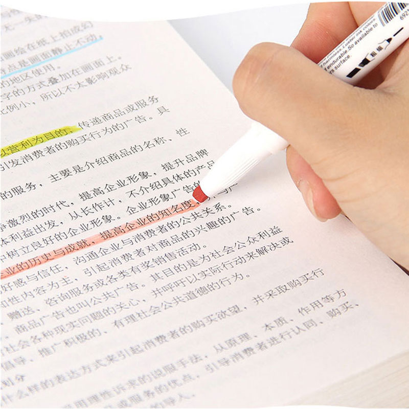 Highlighters 25 Colors/box Mildliner Highlighter Pen Fluorescent Markers Double Headed Art Marker Supply Japanese Stationery