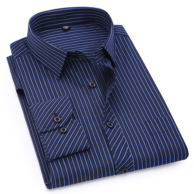 Plus Large Size 8XL 7XL 6XL 5XL 4XL Mens Business Casual Long Sleeved Shirt Classic Striped Male Social Dress Shirts Purple Blue, Bs1203
Plus Large Size 8XL 7XL 6XL 5XL 4XL Mens Business Casual Long Sleeved Shirt Classic Striped Male Social Dress Shirts Purple Blue, Bs1203