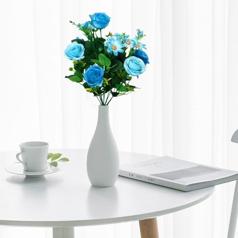 Artificial Champagne Rose Bouquet 1 Bunch 10 Simulation Floral Decoration Wedding Bouquets Party Home DIY Decoration Accessories, Blue
Artificial Champagne Rose Bouquet 1 Bunch 10 Simulation Floral Decoration Wedding Bouquets Party Home DIY Decoration Accessories, Blue