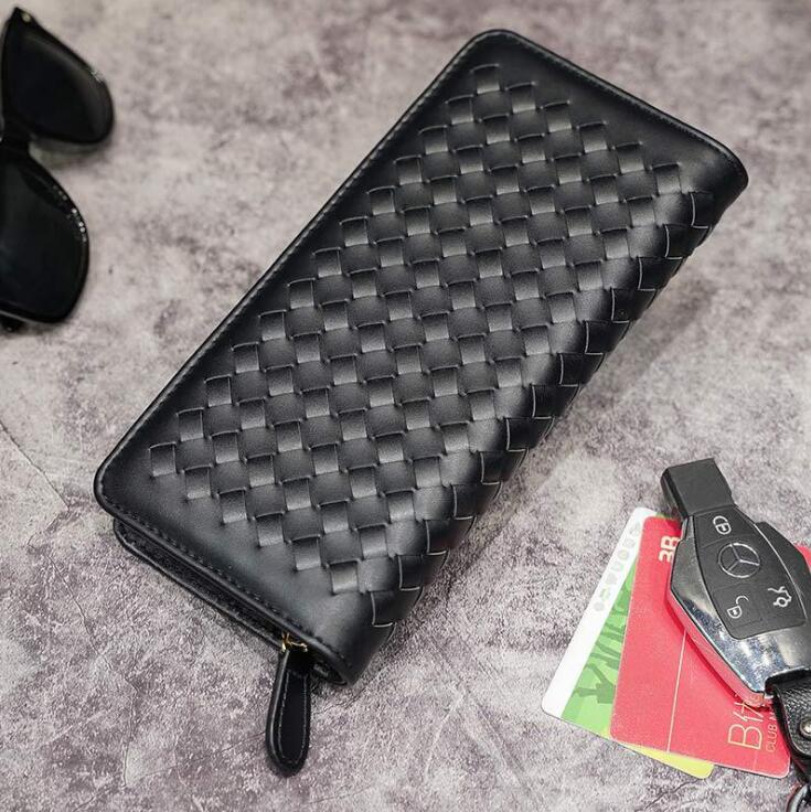 Factory wholesale small wallet male package Korean fashion woven leather men purse fashions leisure business handmade mens multi-functional Wallets, Black(boutique box)
Factory wholesale small wallet male package Korean fashion woven leather men purse fashions leisure business handmade mens multi-functional Wallets, Black(boutique box)