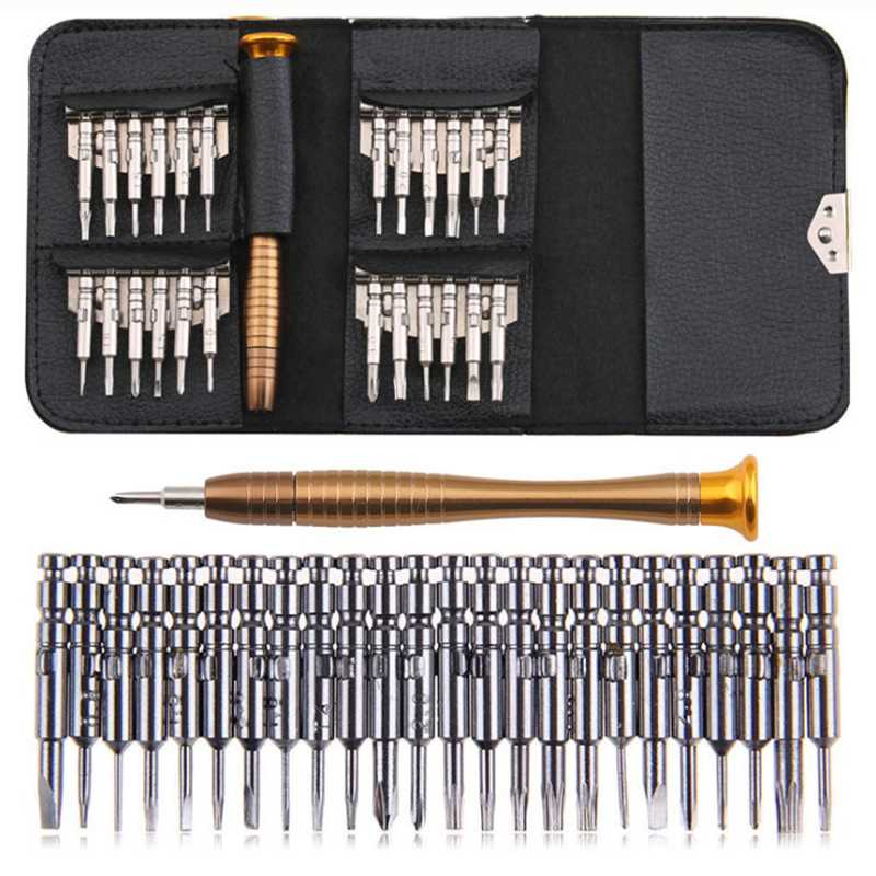 25 in 1 Screwdriver Set Torx Multifunctional Opening Repair Tool Set Precision Screwdriver For Phones Tablet PC
25 in 1 Screwdriver Set Torx Multifunctional Opening Repair Tool Set Precision Screwdriver For Phones Tablet PC