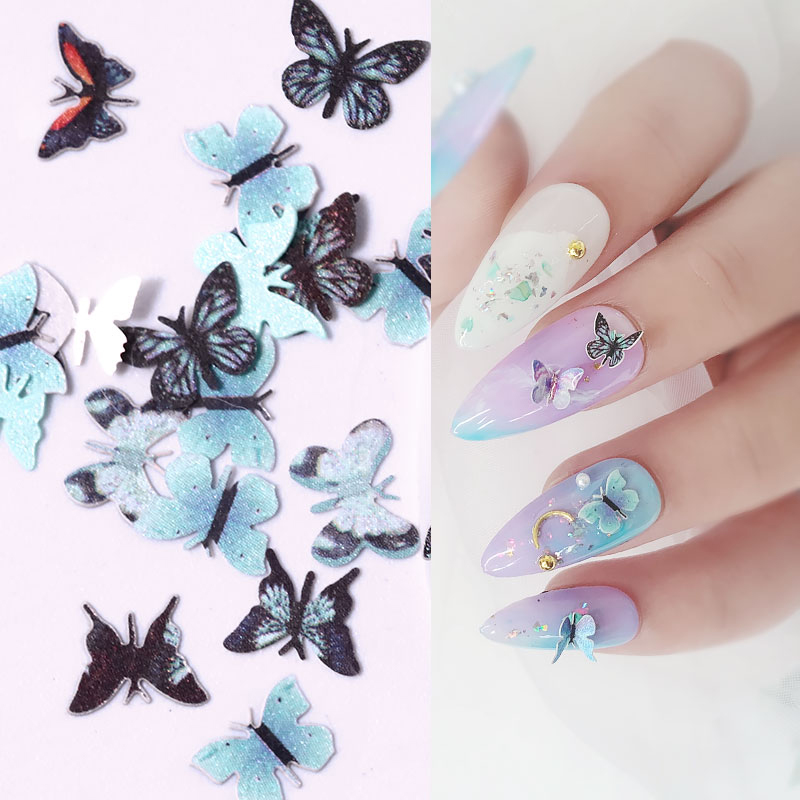 50pcs/set 12 Colors 3D Butterfly Nail Sequins Nail Art Flakes Slices DIY UV Gel Accessories Charm Manicure Art Decorations 2020
50pcs/set 12 Colors 3D Butterfly Nail Sequins Nail Art Flakes Slices DIY UV Gel Accessories Charm Manicure Art Decorations 2020