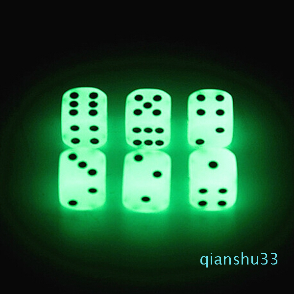 Wholesale-Luminous Dice 16mm D6 Glowing Dice Bosons Drinking Games Funny Family Game For Party Pub Bar Toys Good Price High Quality #S2
Wholesale-Luminous Dice 16mm D6 Glowing Dice Bosons Drinking Games Funny Family Game For Party Pub Bar Toys Good Price High Quality #S2