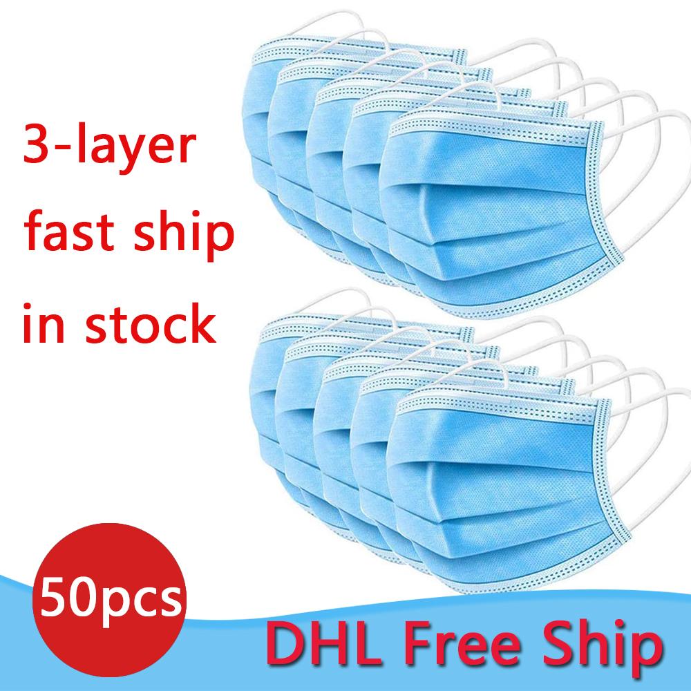 DHL Free Shipping Disposable Mask Thick 3-Layer Face Mask Protection and Personal Health Mask with Earloop Mouth Face Sanitary Masks
DHL Free Shipping Disposable Mask Thick 3-Layer Face Mask Protection and Personal Health Mask with Earloop Mouth Face Sanitary Masks