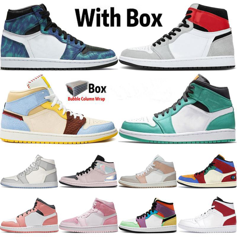 2020 Jumpman High OG 1 1s Light Smoke Gre UNC Mens Basketball Shoes Designer Tie-Dye Obsidian South Beach Sports Trainers Sneakers 5.5-13
2020 Jumpman High OG 1 1s Light Smoke Gre UNC Mens Basketball Shoes Designer Tie-Dye Obsidian South Beach Sports Trainers Sneakers 5.5-13