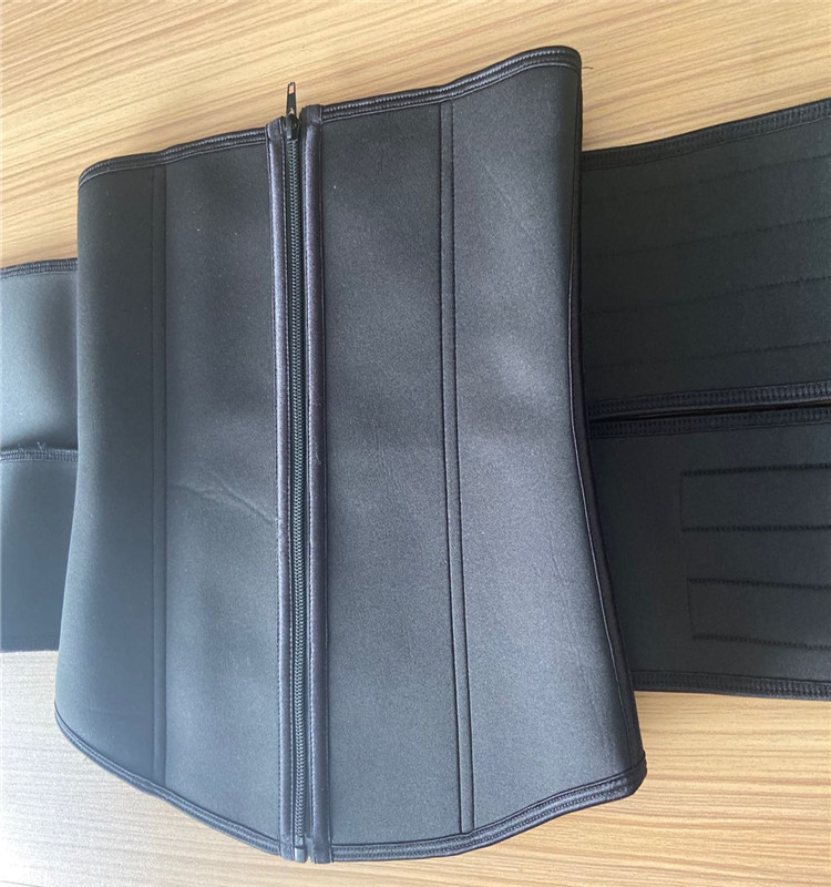 Neoprene Waist Trainer Double Straps Body Sculpting & Slimming Belt Fitness Workout Sauna Sweat Bands for Women Body Shaper Tummy Control Shapewear