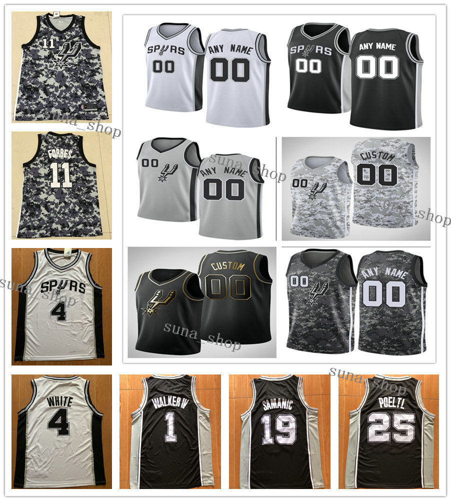 Printed Men Marco Belinelli 18 Lonnie Walker IV 1 Luka Samanic 19 Dejounte Murray 5 Keldon Johnson 3 Chimezie Metu 7 Tyler Zeller 45 Jerseys, Grey
Printed Men Marco Belinelli 18 Lonnie Walker IV 1 Luka Samanic 19 Dejounte Murray 5 Keldon Johnson 3 Chimezie Metu 7 Tyler Zeller 45 Jerseys, Grey