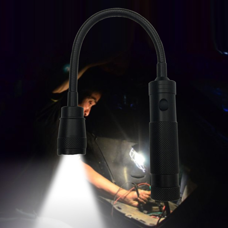 360 Degree Flexible LED Magnetized Head T6 LED Camping Magnetic Pick Up Tool Lamp Light
360 Degree Flexible LED Magnetized Head T6 LED Camping Magnetic Pick Up Tool Lamp Light