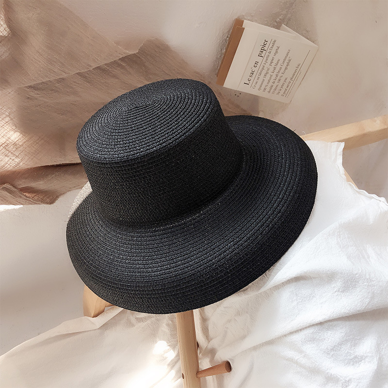 2020 Black White Beautiful Bell Type Sun Hats for Women Large Brim Visor Straw Hat Outdoor Fashion Beach Hat Summer Caps
2020 Black White Beautiful Bell Type Sun Hats for Women Large Brim Visor Straw Hat Outdoor Fashion Beach Hat Summer Caps