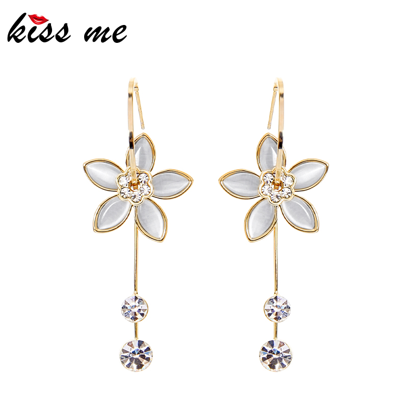 kissme Elegant Crystal Multicolor Opal Flower Drop Earrings For Women Gifts Gold Color Brass Dangle Earrings New Fashion Jewelry
kissme Elegant Crystal Multicolor Opal Flower Drop Earrings For Women Gifts Gold Color Brass Dangle Earrings New Fashion Jewelry